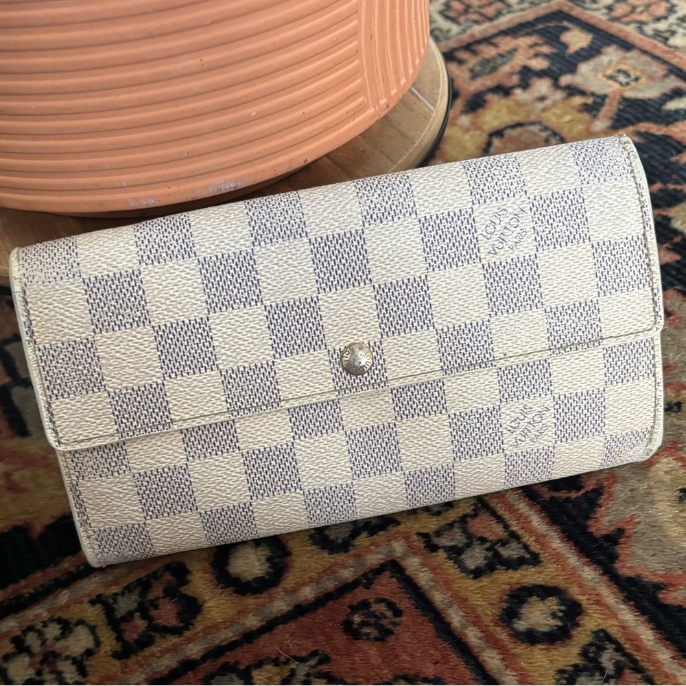 Louis Vuitton Damier Azur Wallet